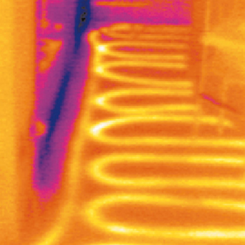 Wärmeschleifen Gebäudethermografie